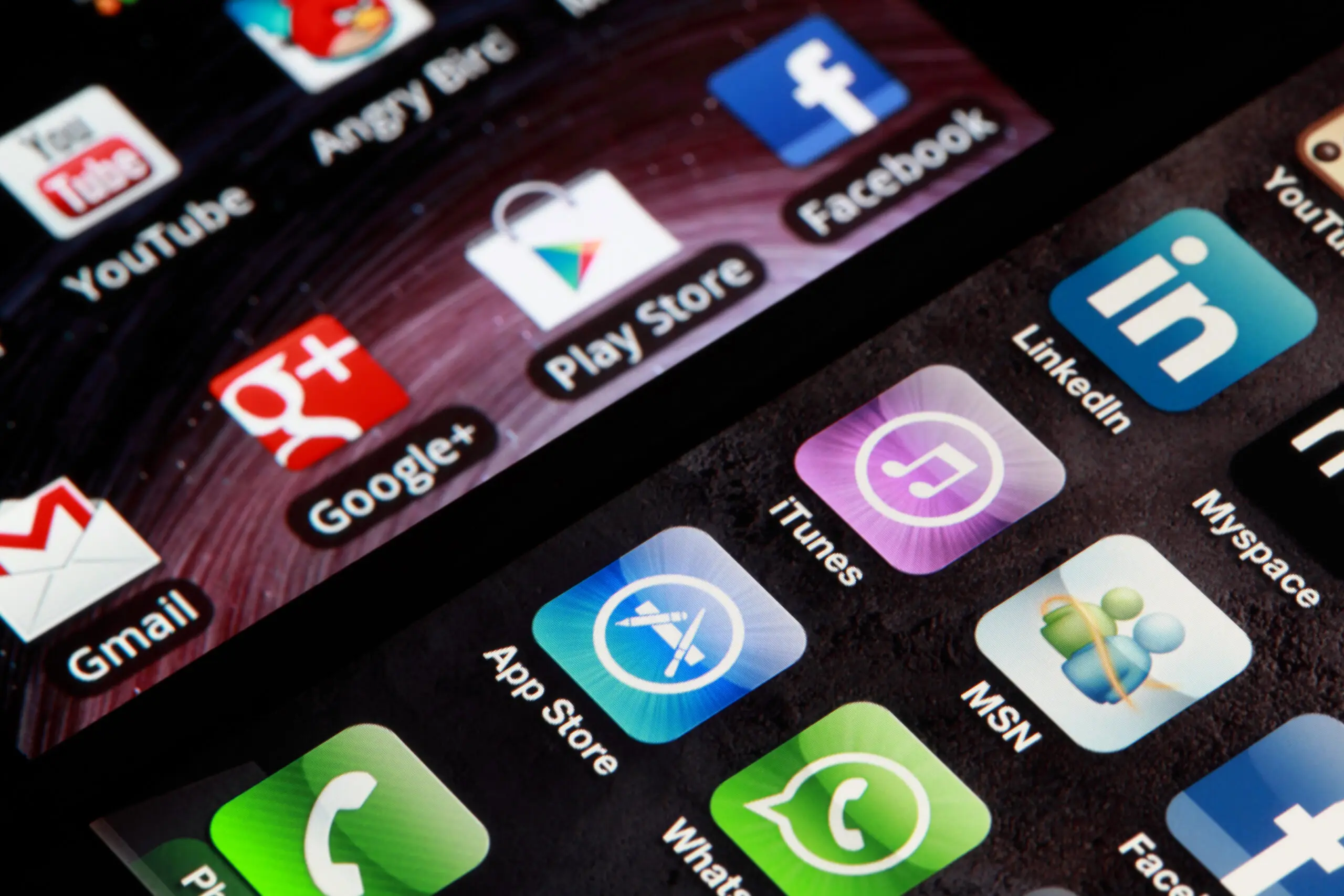 Big technology company apps