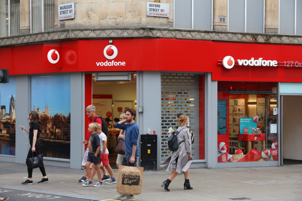 Vodafone mobile shop